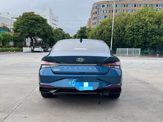 2022 Hyundai Elantra VII (CN7), синий, 1450000 рублей, вид 5