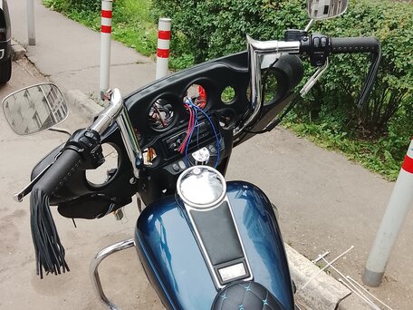 2001 Harley-Davidson Electra Glide, синий, 650000 рублей, вид 1