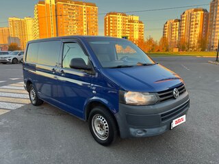 2010 Volkswagen Transporter T5 Рестайлинг, синий, 990000 рублей, вид 4
