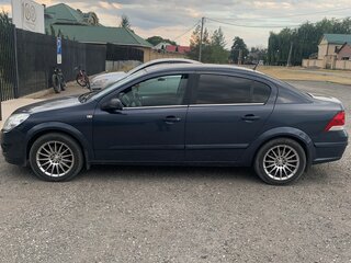 2008 Opel Astra H Рестайлинг, синий, 510000 рублей, вид 4