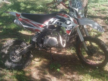 2021 Kayo Basic TT140, красный, 70000 рублей, вид 1