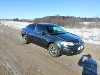 2008 Renault Megane II Рестайлинг, чёрный, 490000 рублей, вид 2