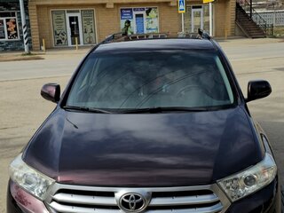 2012 Toyota Highlander II (XU40) Рестайлинг, пурпурный, 1960000 рублей, вид 4