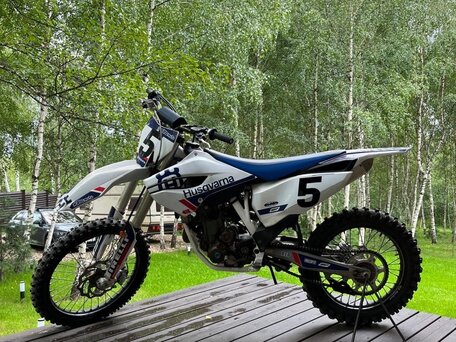 2014 Husqvarna FC 350, белый, 530000 рублей, вид 2