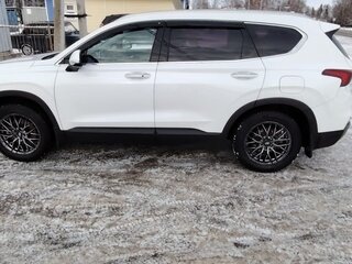 2018 Hyundai Santa Fe IV, белый, 3000000 рублей, вид 4