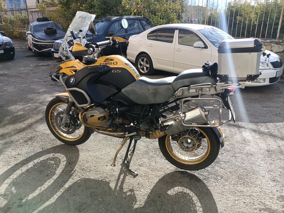 2012 BMW R 1150 GS, жёлтый, 750000 рублей - вид 3