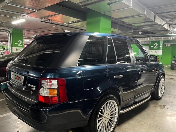 2007 Land Rover Range Rover Sport I, синий, 1150000 рублей - вид 5
