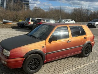 1992 Volkswagen Golf III, красный, 320000 рублей, вид 5