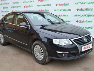 2008 Volkswagen Passat B6, чёрный, 550000 рублей, вид 1