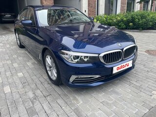 2018 BMW 5 серии 520d xDrive VII (G30/G31/G38), синий, 5000000 рублей, вид 2