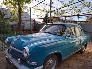 1960 ГАЗ 21 «Волга» 21В, голубой, 1500000 рублей, вид 1