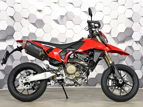 2023 Ducati Hypermotard, красный, 1177000 рублей, вид 3