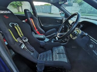 2000 Toyota Mark II VIII (X100), синий, 1100000 рублей, вид 4