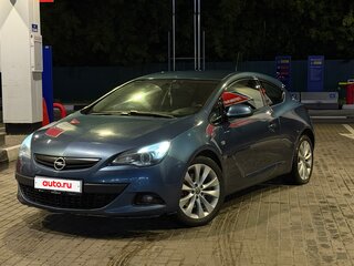 2013 Opel Astra GTC J Рестайлинг, голубой, 734000 рублей, вид 1
