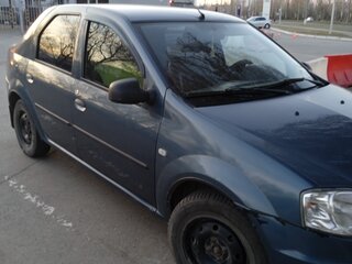 2010 Renault Logan I Рестайлинг, синий, 600000 рублей, вид 2