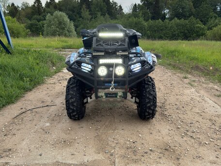 2011 Yamaha Grizzly 700, серебристый, 935000 рублей, вид 1