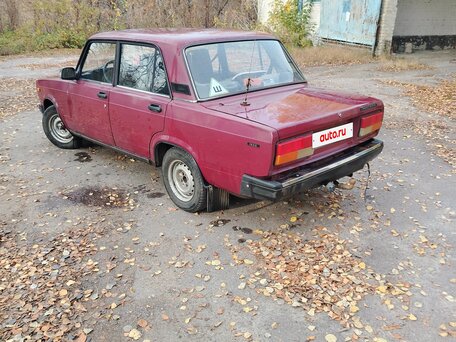 2004 Lada (ВАЗ) 2107, пурпурный, 90000 рублей, вид 5