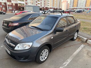 2018 Lada (ВАЗ) Granta I, серебристый, 349000 рублей, вид 1