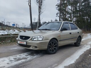 2005 Hyundai Accent ТагАЗ II, бежевый, 398000 рублей, вид 1