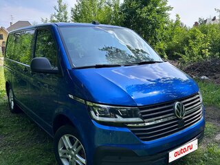 2020 Volkswagen Multivan T6 Рестайлинг, синий, 5510000 рублей, вид 5