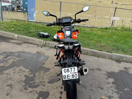 2019 KTM 390 Duke, оранжевый, 470000 рублей, вид 4