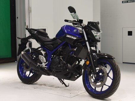 2019 Yamaha MT-03, синий, 489000 рублей, вид 4