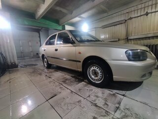 2005 Hyundai Accent ТагАЗ II, бежевый, 320000 рублей, вид 5