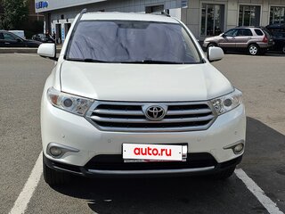 2012 Toyota Highlander II (XU40) Рестайлинг, белый, 1500000 рублей, вид 2
