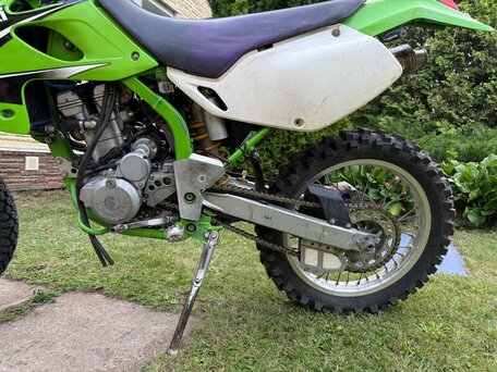 2002 Kawasaki KLX 250, зелёный, 240000 рублей, вид 3