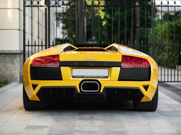 2009 Lamborghini Murcielago I Рестайлинг, жёлтый - вид 13