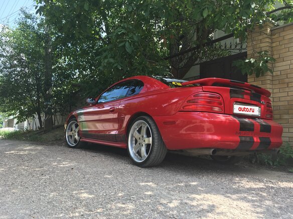 1994 Ford Mustang IV, красный, 2000000 рублей - вид 8