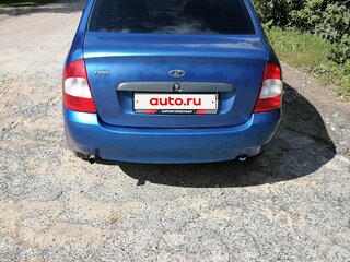 2006 Lada (ВАЗ) Kalina I, синий, 115000 рублей, вид 3