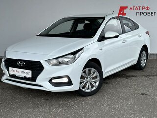 2018 Hyundai Solaris II, белый, 1310000 рублей, вид 1