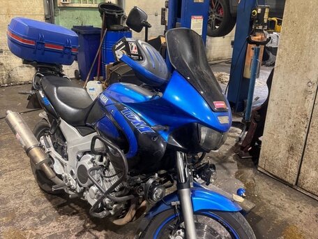 2000 Yamaha TDM850, синий, 299999 рублей, вид 2