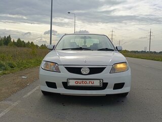 2002 Mazda Familia VIII (BJ), белый, 200000 рублей, вид 2