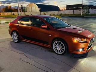 2008 Mitsubishi Lancer Ralliart X, оранжевый, 1290000 рублей, вид 2