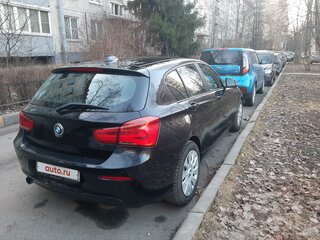 2016 BMW 1 серии 118i II (F20/F21) Рестайлинг, чёрный, 1600000 рублей, вид 4