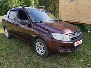 2013 Lada (ВАЗ) Granta I, пурпурный, 270000 рублей, вид 2