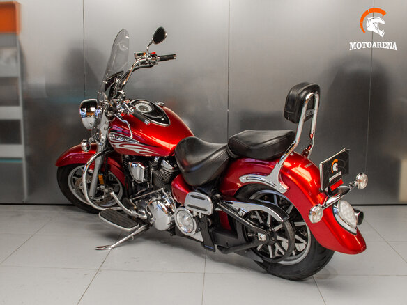2010 Yamaha XV 1700 Road Star, красный, 629959 рублей - вид 4