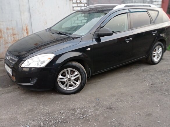 2008 Kia Ceed I, чёрный - вид 6