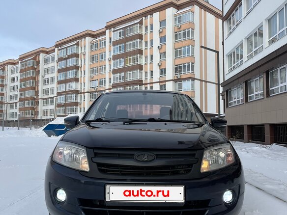 2012 Lada (ВАЗ) Granta I, серый, 510000 рублей - вид 8
