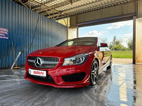 2014 Mercedes-Benz CLA 200 I (C117, X117), красный, 1850000 рублей, вид 1