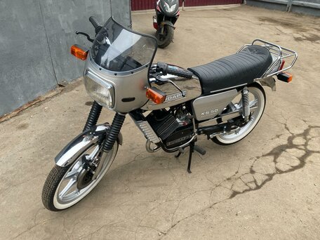 1974 Zundapp KS 100, серебристый, 1200000 рублей, вид 3