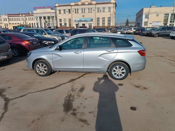 2021 Lada (ВАЗ) Vesta SW I, серый, 1300000 рублей - вид 5