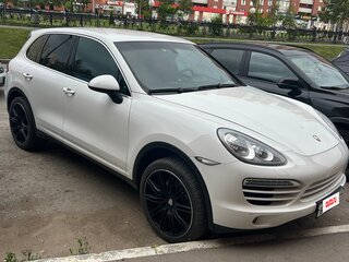2013 Porsche Cayenne Diesel II (958), белый, 2500000 рублей, вид 5