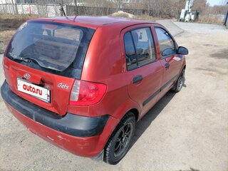 2008 Hyundai Getz I Рестайлинг, красный, 369000 рублей, вид 5