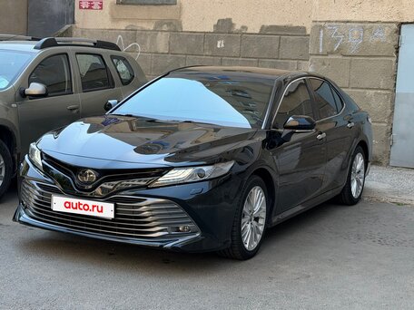 2019 Toyota Camry VIII (XV70), чёрный, 2800000 рублей, вид 1