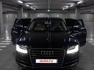 2016 Audi A8 Long III (D4) Рестайлинг, чёрный, 3900000 рублей, вид 1