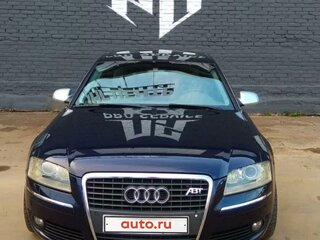 2005 Audi A8 Long II (D3) Рестайлинг, синий, 1450000 рублей, вид 1