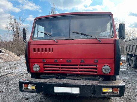 1987 КамАЗ 5511, красный, 550000 рублей, вид 4